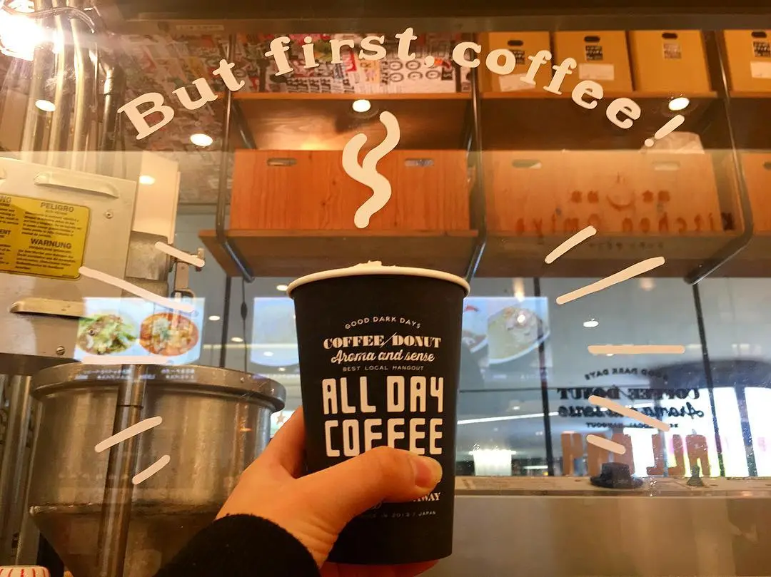 【梅田×カフェ】駅チカでおしゃれにインスタ映えができる『ALL DAY COFFEE』がいい感じ。