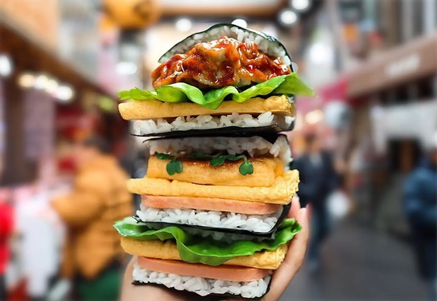 【なんば×おにぎり】おにぎり×インスタ映え!?2月にニューオープンの『おにぎりバーガー』がやばい！