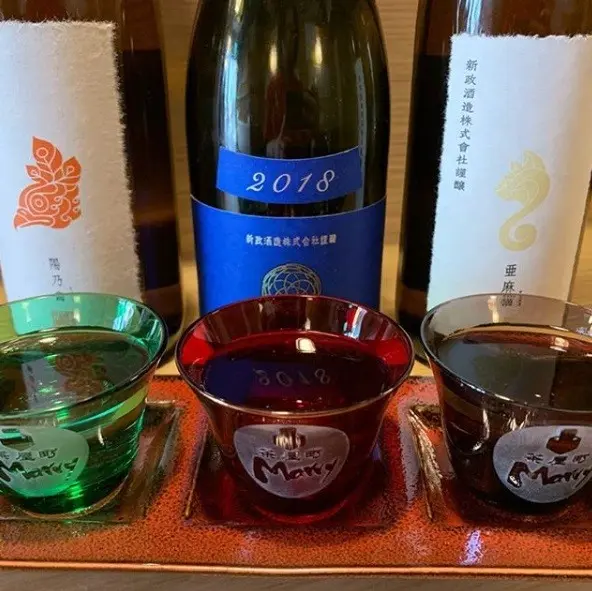 【茶屋町で飲み屋なら】100種以上の日本酒と料理を愉しめる『茶屋町Marry』