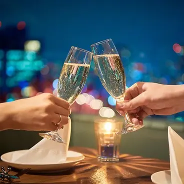 【梅田×デート】梅田の夜景を一望できる『S dining』