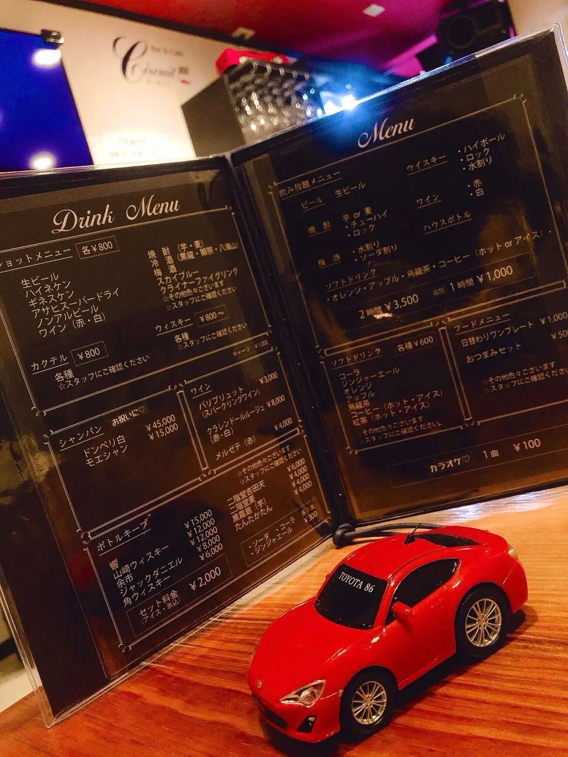 サーキット メニュー