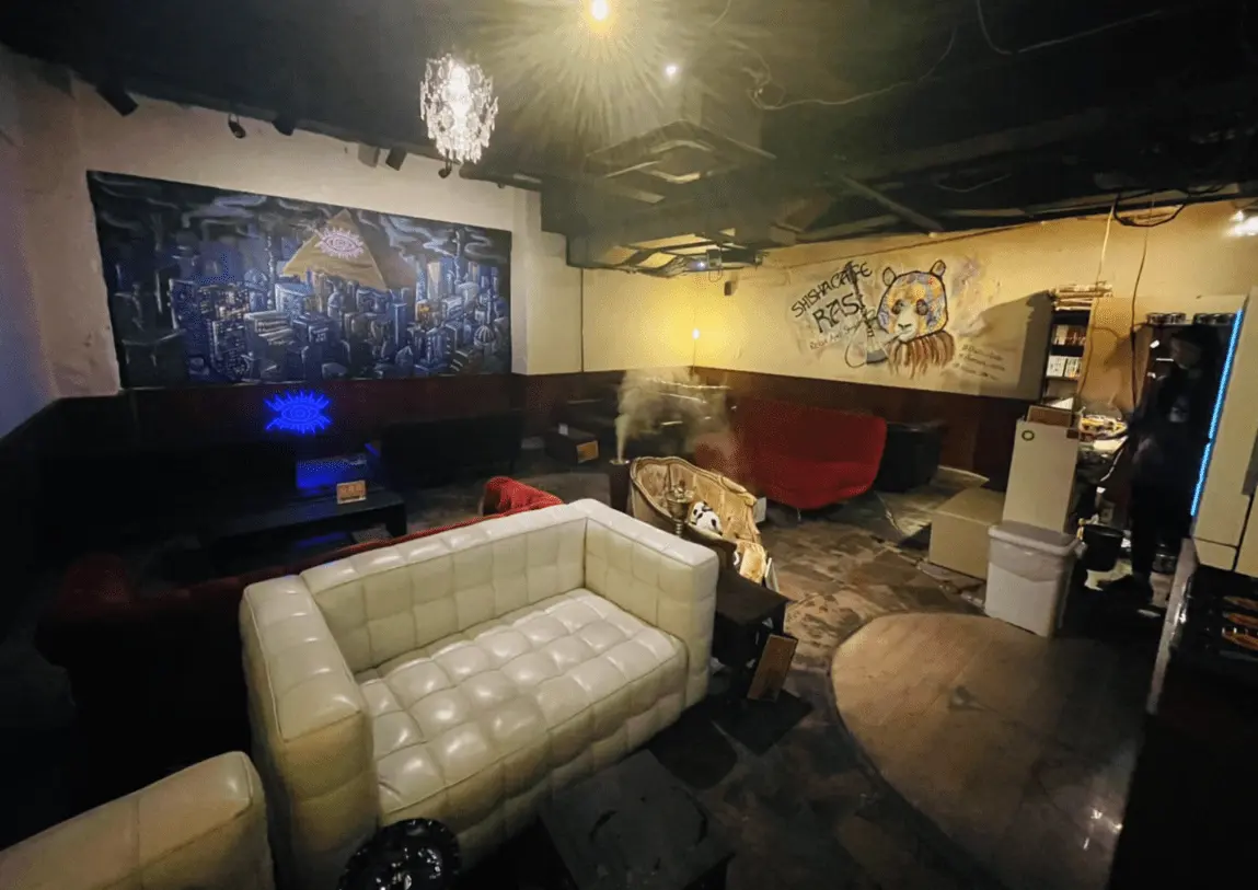 rasアメ村 店内