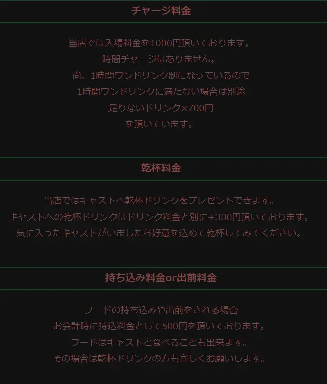 GURU GURUの料金システム