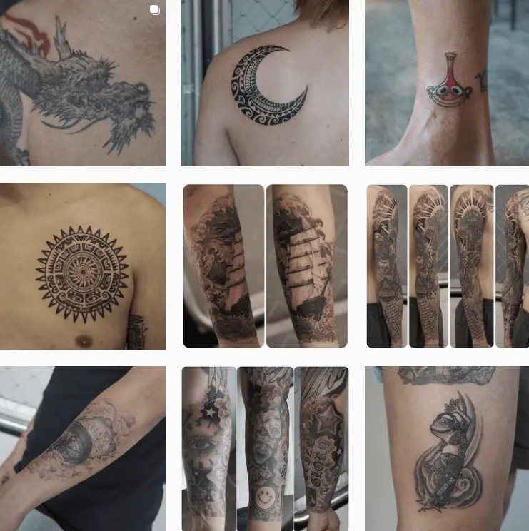TRIGGER TATTOOのタトゥー