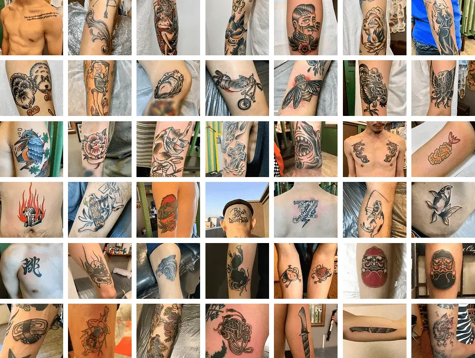 Workaholic Tattooのタトゥー