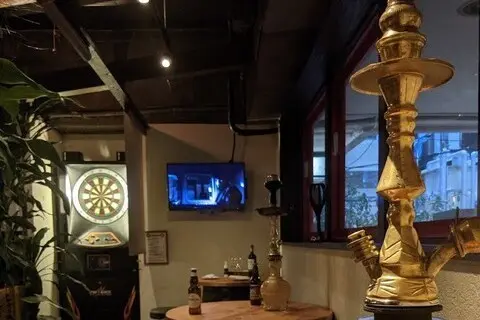 CB LOUNGEの遊べる店内