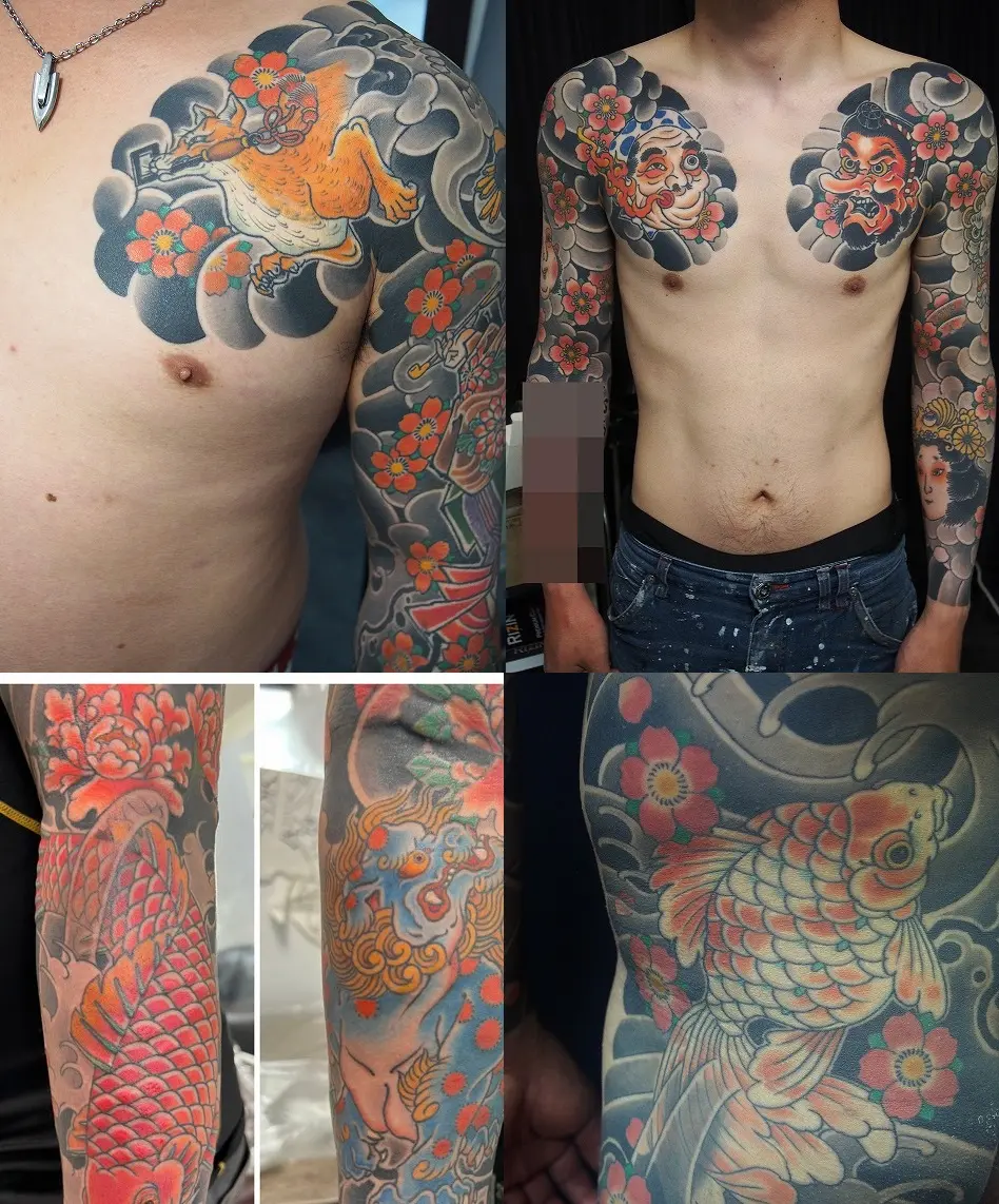 TATTOO STUDIO HC-DESIGN 和彫り