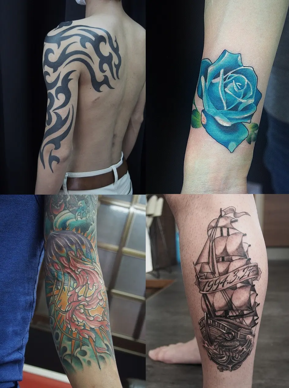 H&M's TATTOO Ueno Studio 和彫り