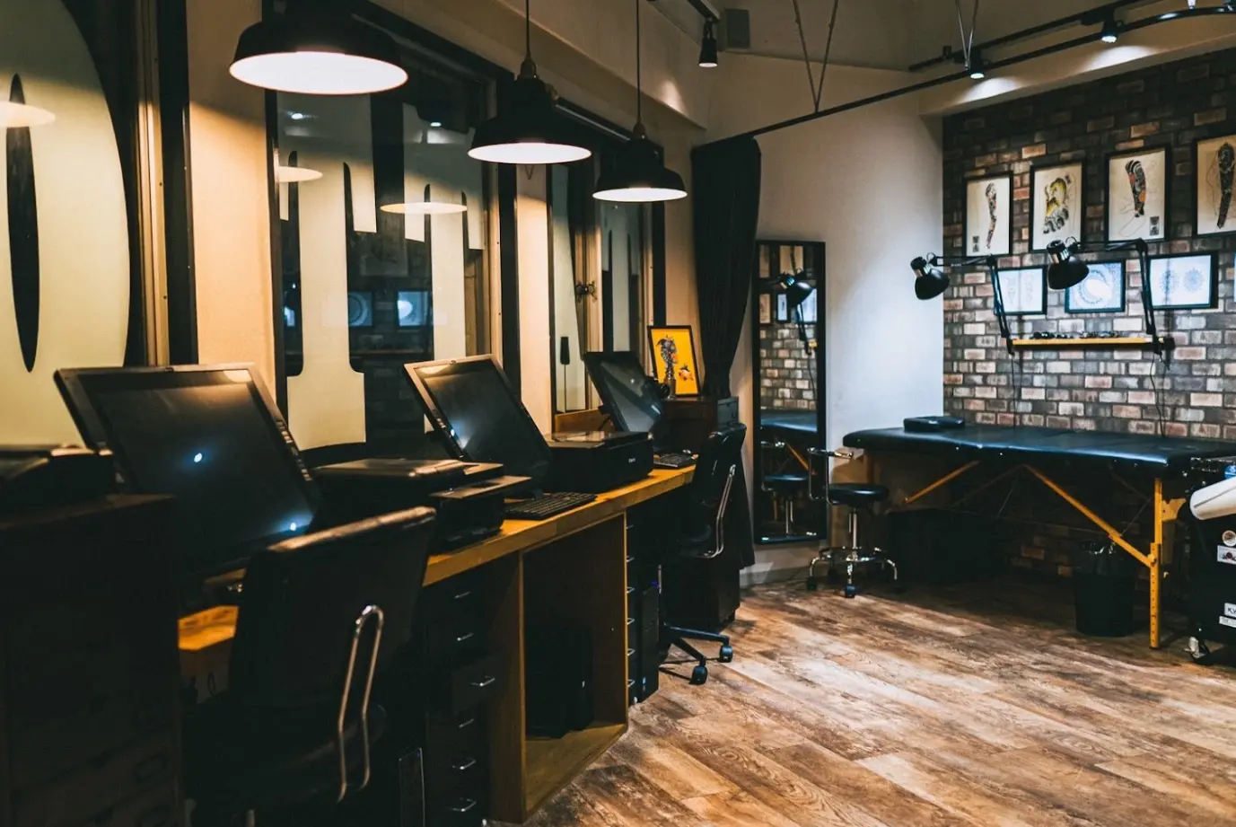 IBE TATTOO池袋店 店内