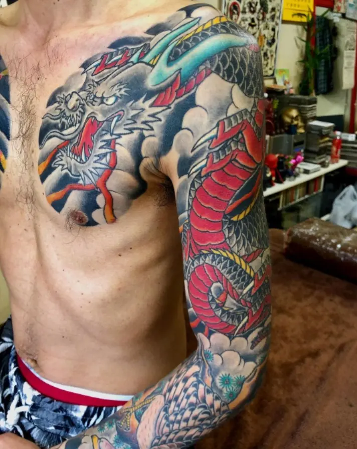 Killertunetattoo 和彫り