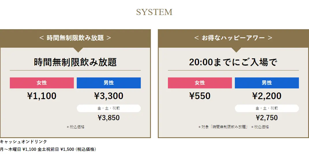 料金システム