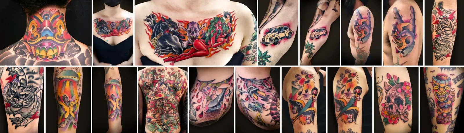 King Rat Tattoo & Lava Galley カラータトゥー
