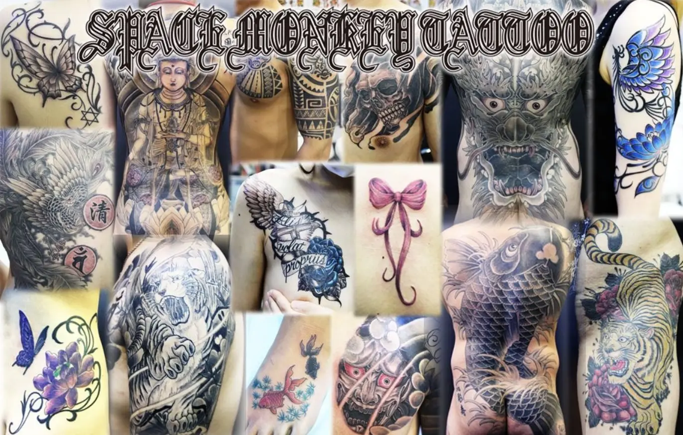 北九州 SPACEMONKEYTATTOO タトゥー1
