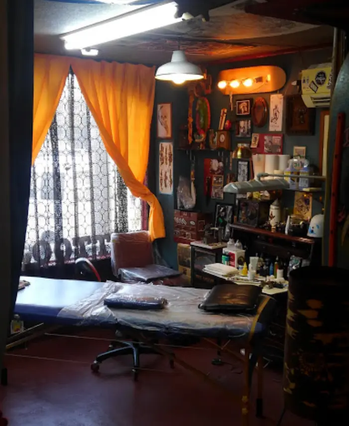 Tattoo World スタジオ内