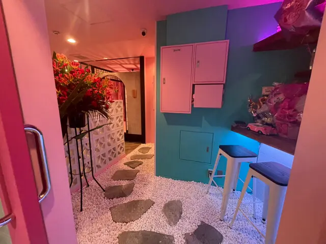 海外風の店内