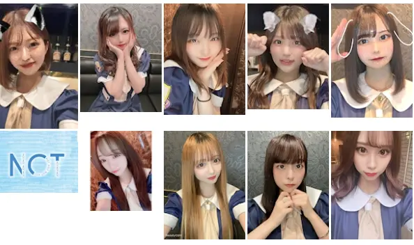 ガールズバー　NOT　キャスト