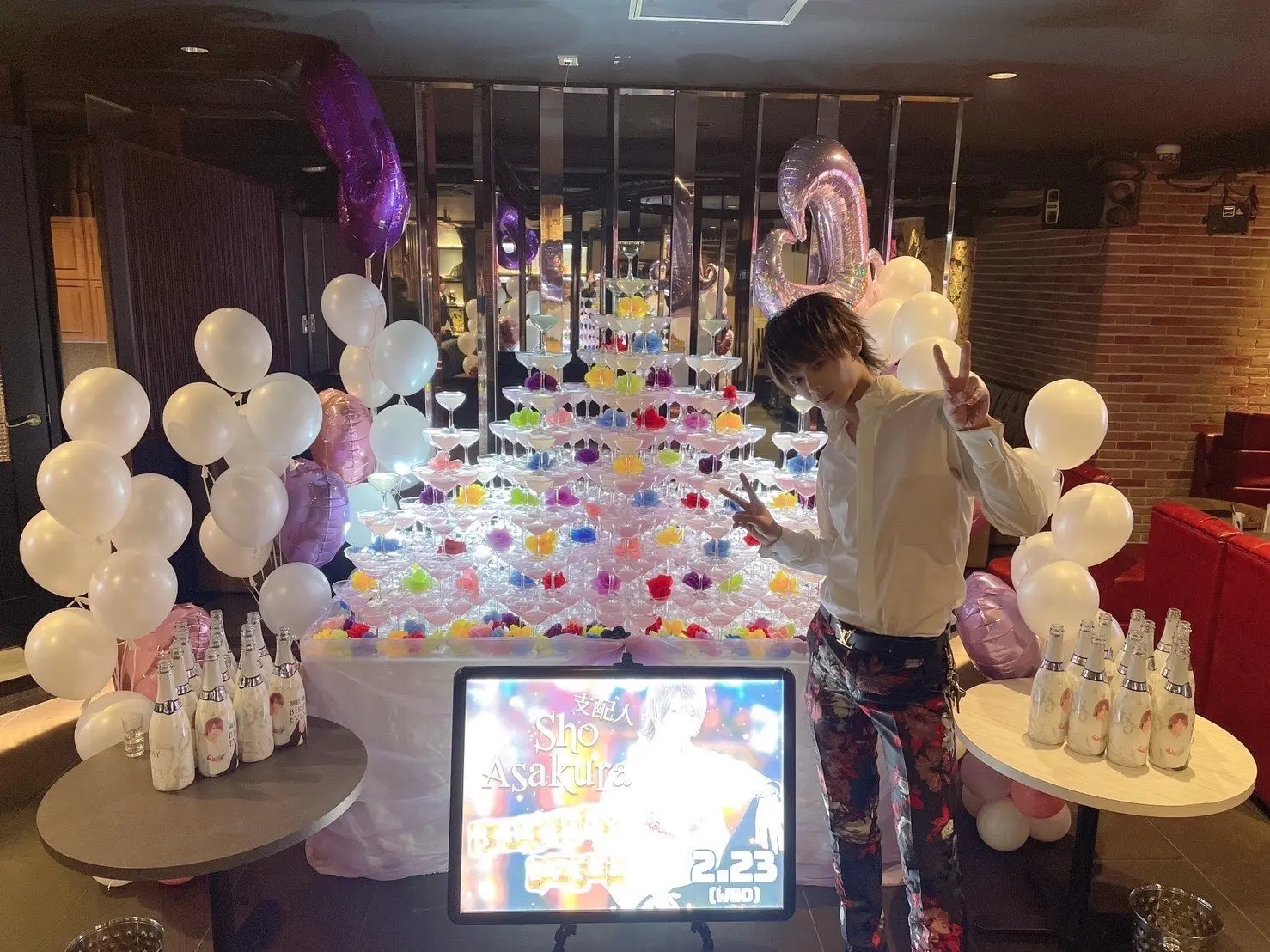 イベント時の豪華な装飾