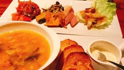 お洒落な食事