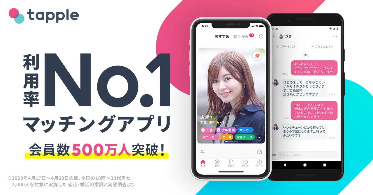 tapple タップル イメージ画像
