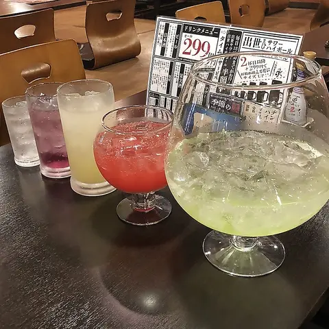 大衆ロマン酒場 焼きんしゃい 深江橋店 出世サワー