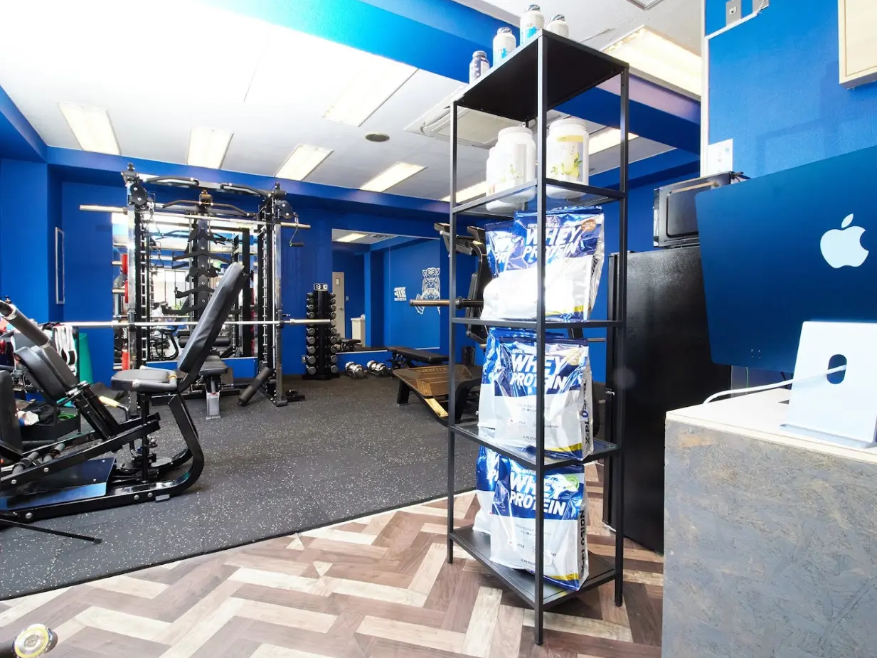 BLUE TIGER FITNESS ジム内