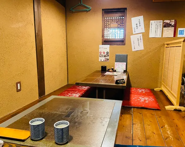 うなぎ蓮花 店内