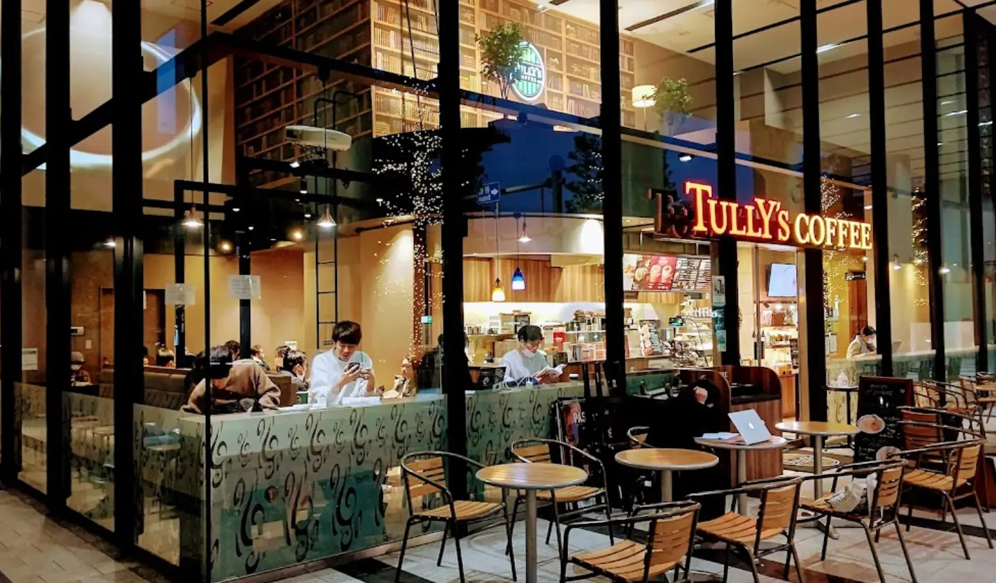 タリーズコーヒー浜松町駅北口店 店外