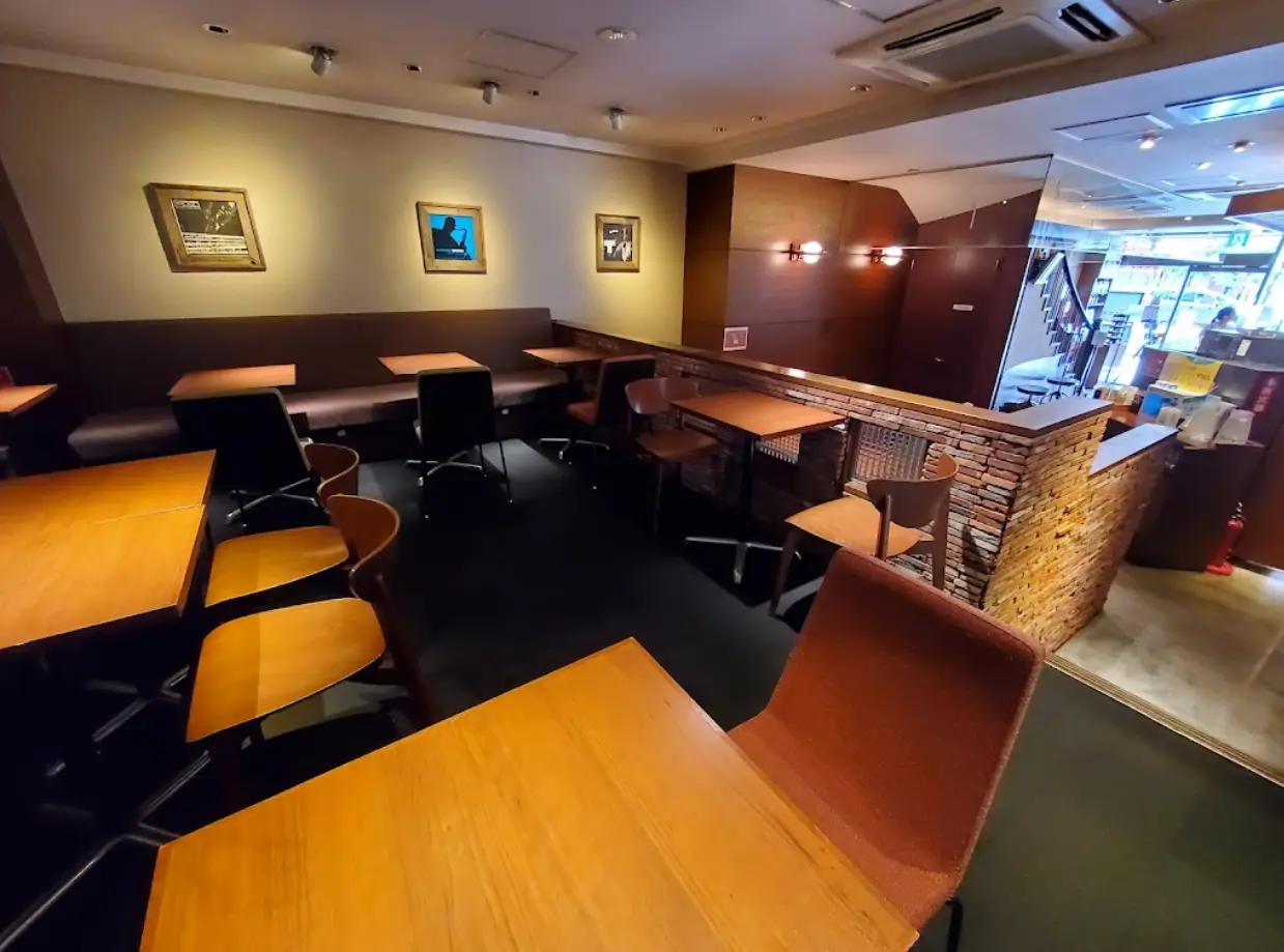 上島珈琲店大門店 店内