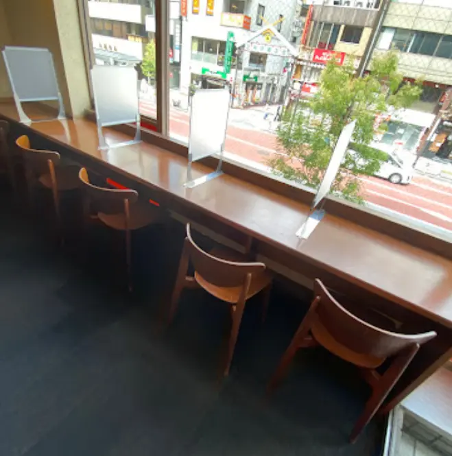 上島珈琲店大門店 カウンター