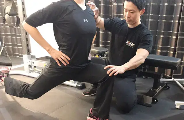 WILL BE fitness studio パーソナルジム トレーニング風景