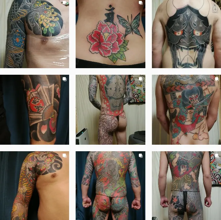 TATTOO STUDIO HORIFUNE 彫舟名古屋 タトゥーデザイン1