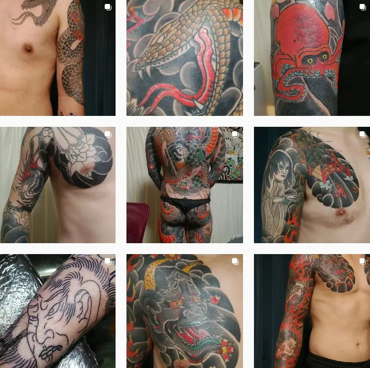TATTOO STUDIO HORIFUNE 彫舟名古屋 タトゥーデザイン2