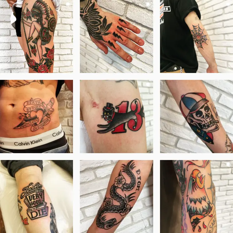 Thunder Alley Tattoo club名古屋 タトゥーデザイン