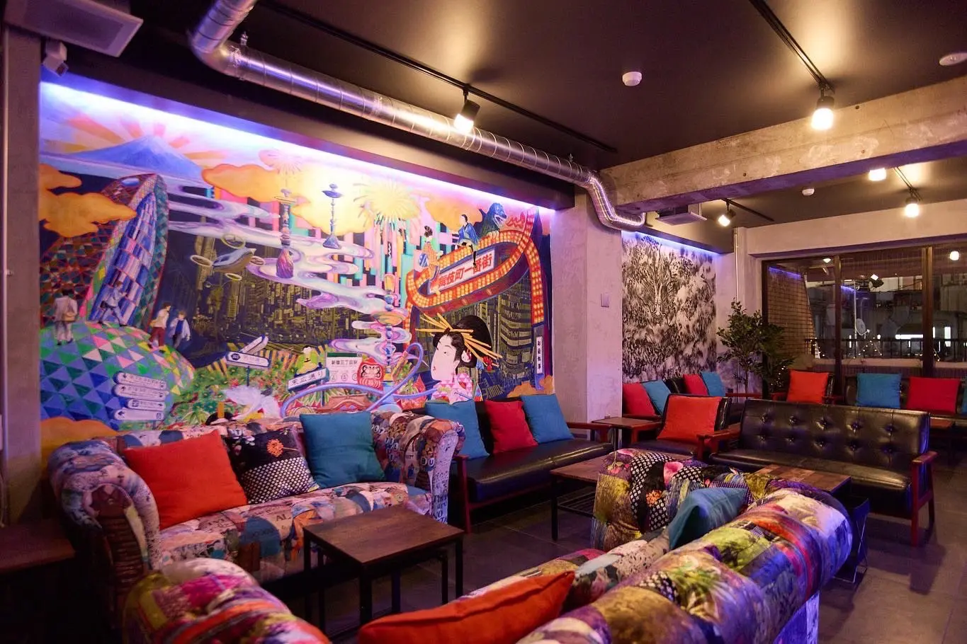 Infinique SHISHA Cafe&Bar 新宿三丁目店 店内