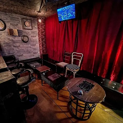 シーシャ&カフェ スーク 店内 天満シーシャ