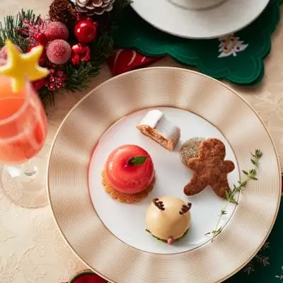 ホテル日航大阪 クリスマスアフタヌーンティーセット メニュー2