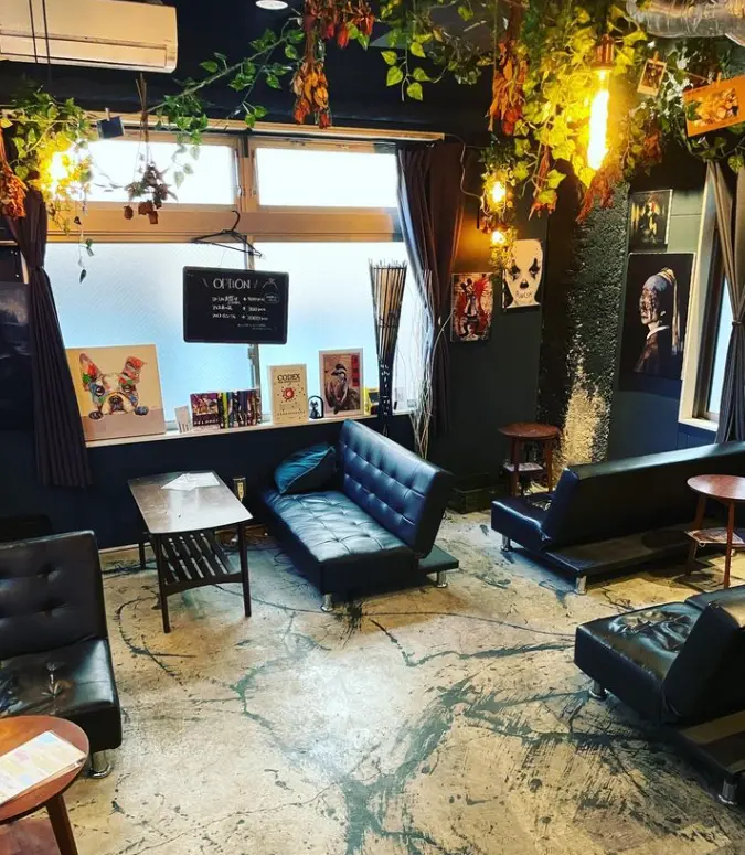 新宿 シーシャcafe煙仄 店内