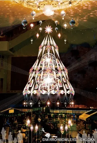 クリスマスマーケット2022 阪急うめだ本店 ツリー