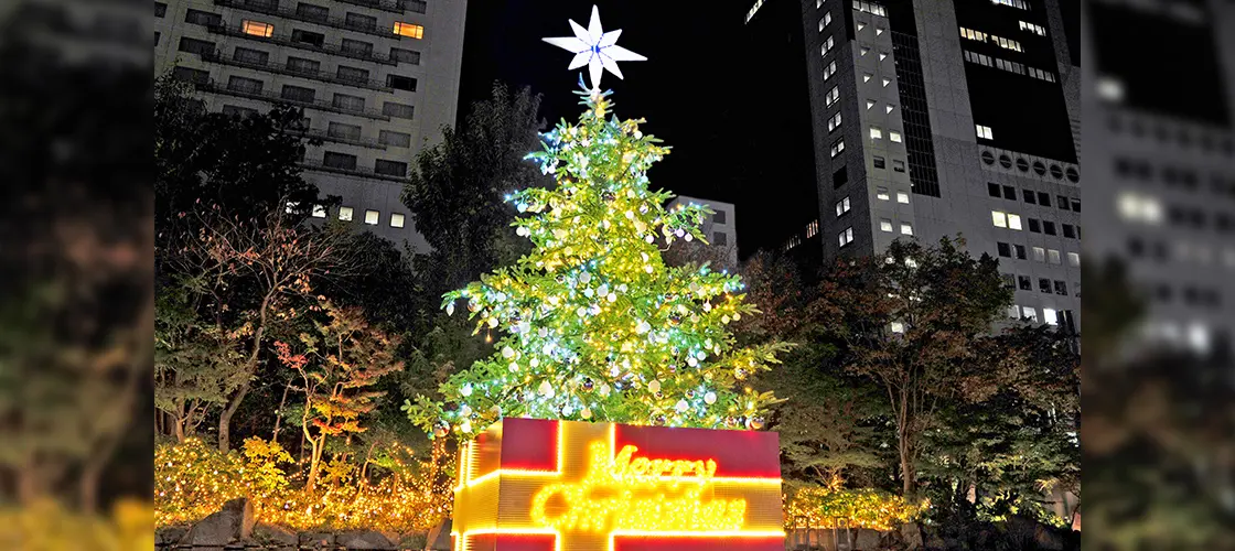 UMEDA SKY BUILDING Christmas 2022 ~Precious Time ひかりの森~ クリスマスツリー
