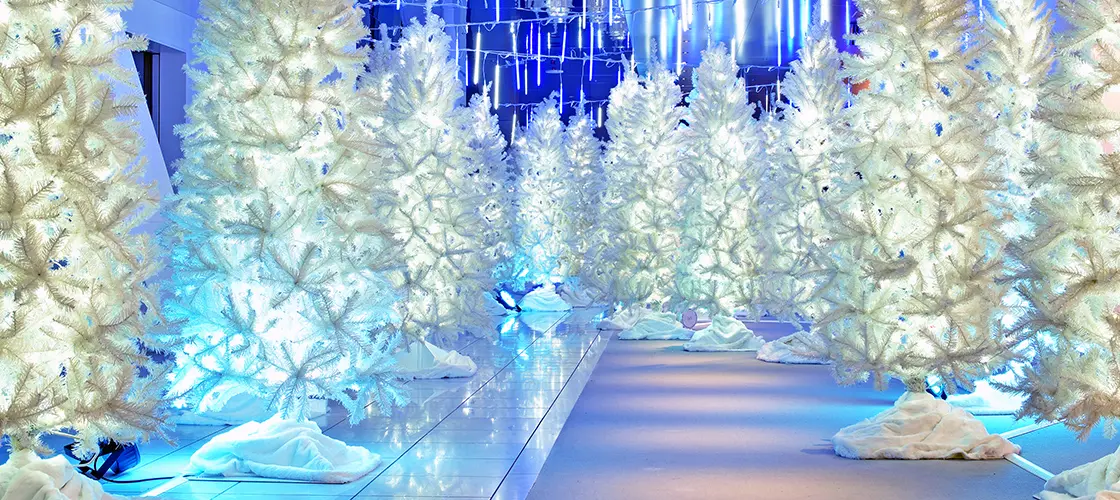 UMEDA SKY BUILDING Christmas 2022 ~Precious Time ひかりの森~ ツリー