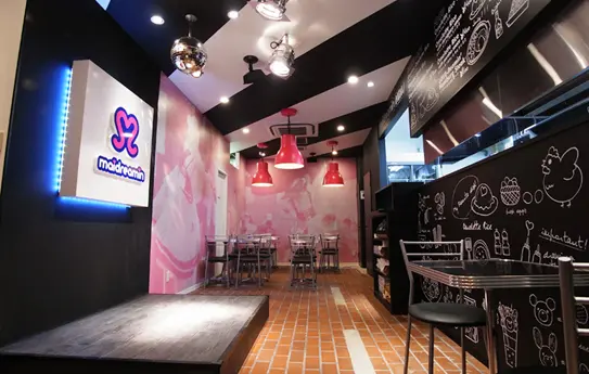 めいどりーみん 大須招き猫前店 店内様子